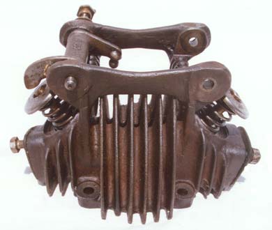 Douglas motorcycle cylinder heads type 1 outside view