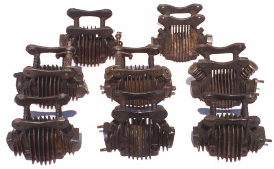 Douglas motorcycle cylinder heads type 1