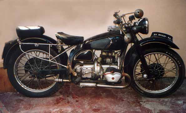 T-35 1949 Douglas motorcycle