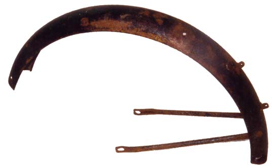 Douglas or Triumph motorcycle mudguard 5