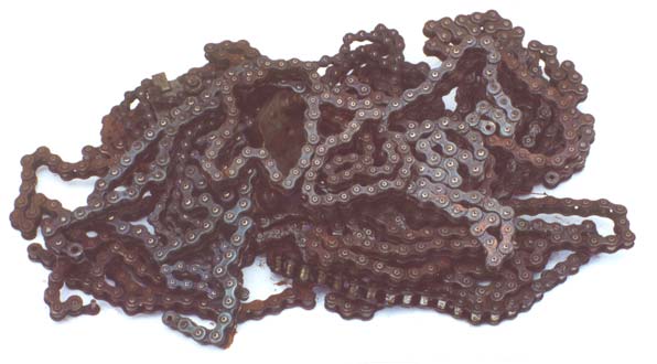 Douglas and/or Triumph motorcycle chain