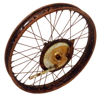 Douglas motorcycle wheel 4