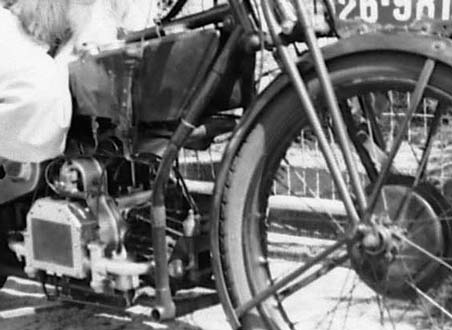 Douglas motorcycle - closer view 1 