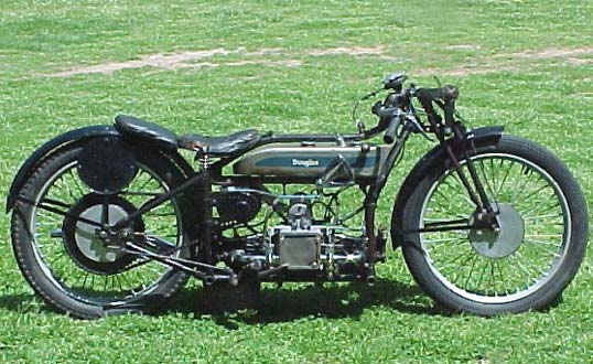 Doug Kephart's restored SW Douglas motorcycle