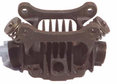 Douglas hmotorcycle cylinder heads type 2 outside view