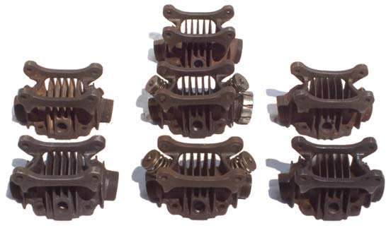 Douglas motorcycle cylinder heads type 2