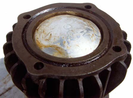 Douglas motorcycle cylinder group2 close up