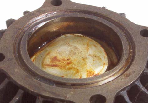 Douglas motorcycle cylinder group 1 bigger close up