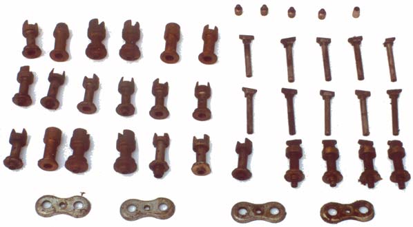 Douglas motorcycle various engine parts