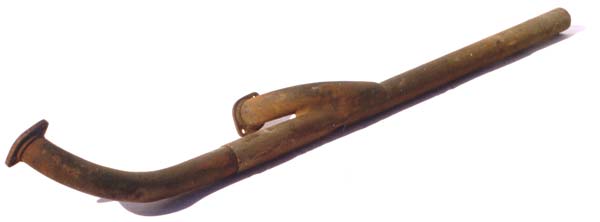 Douglas and/or Triumph motorcycle exhaust pipe