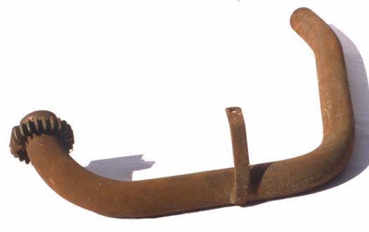 Douglas and/or Triumph motorcycle exhaust pipe