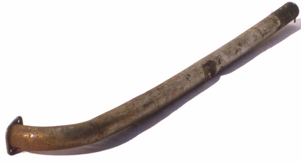 Douglas and/or Triumph motorcycle exhaust pipe