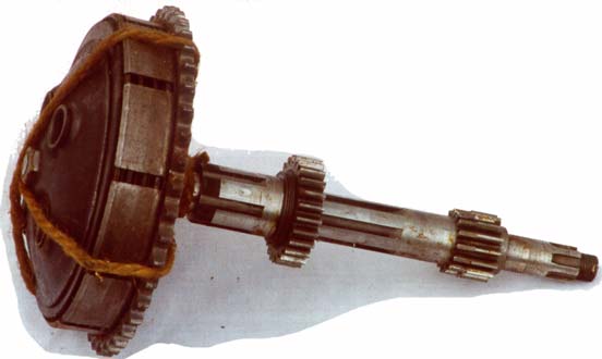 Douglas and/or Triumph motorcycle gearbox shaft and clutch assembly