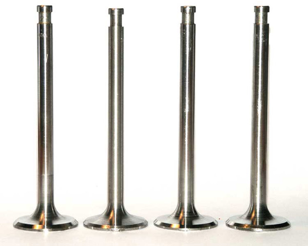 Douglas 600cc motorcycle engine valves