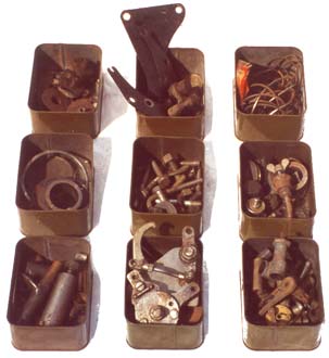 Douglas & Triumph motorcycle small parts 2-1