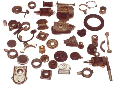 Douglas & Triumph motorcycle small parts 2-9