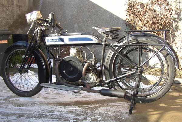 Andreas Kugler's Douglas motorcycle