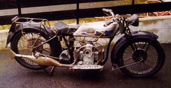 Michael Gregor's 1929 model B29 Douglas motorcycle